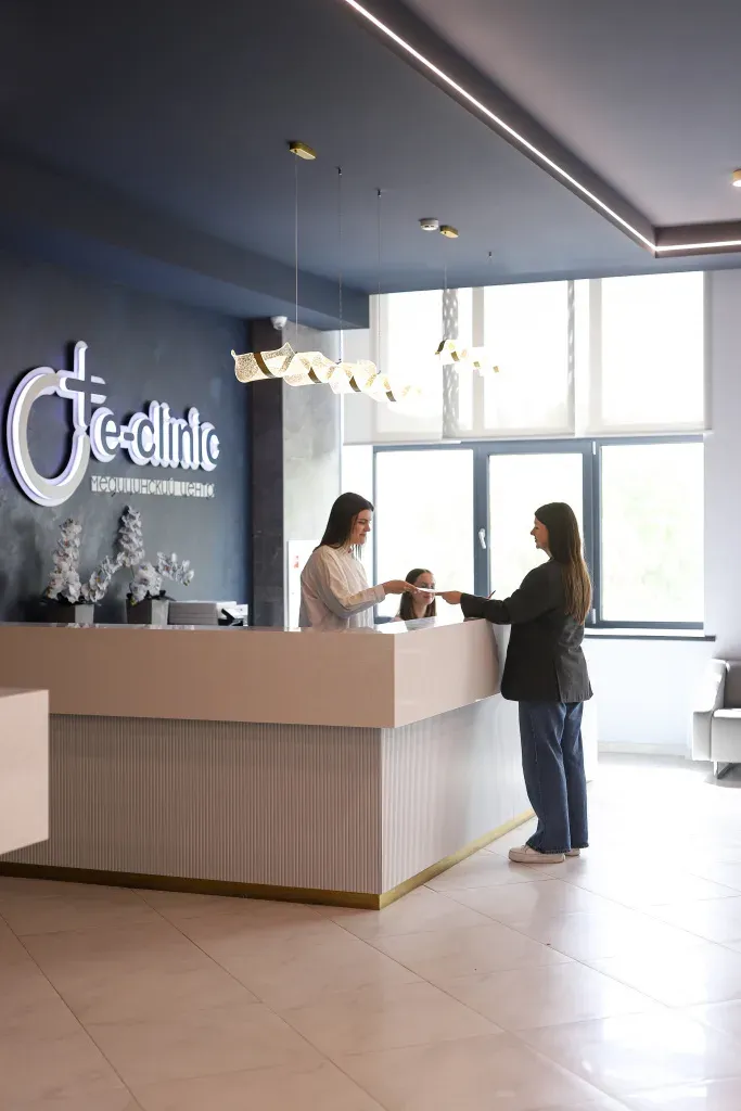 Интерьер E-clinic, ул. Короля, 2/9